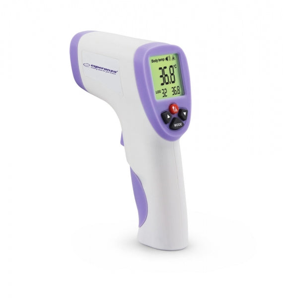 Termometru Digital Esperanza Dr. Lucas ECT002 ecran LCD Non-Contact Alb/Violet "ECT002"