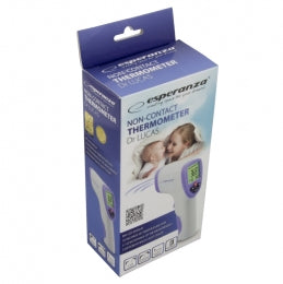 Termometru Digital Esperanza Dr. Lucas ECT002 ecran LCD Non-Contact Alb/Violet "ECT002"