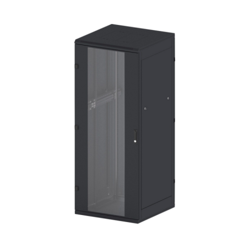 Triton Rack Podea 19 42U 800X800 Negru (Rack de podea 19 Triton 42U 800x800mm usa fata sticla panouri laterale/spate...)