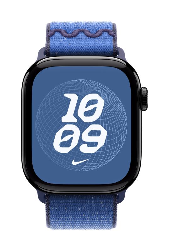 Aw Band 42MM Nike Sport Loop Blue Ribbon (Curea pentru Apple Watch 42MM Blue Ribbon Nike Sport Loop)