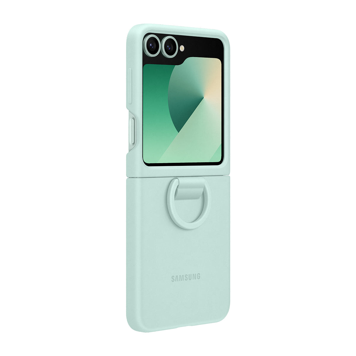 Capac protectie spate Silicone Case Galaxy Z Flip 6 Verde Mint "EF-PF741TMEGWW"