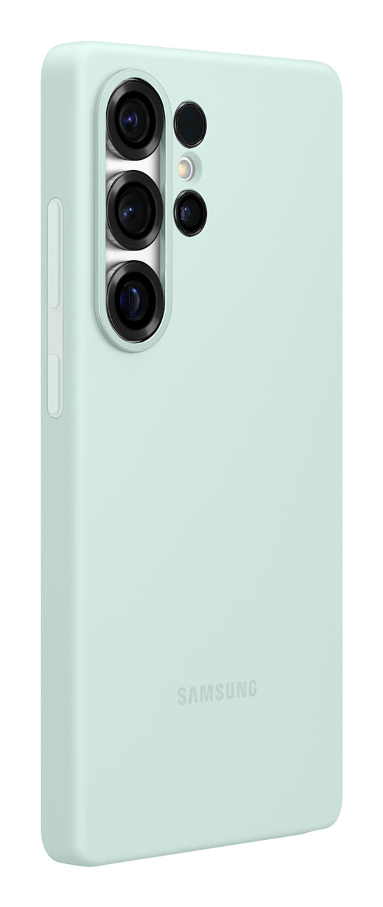 Capac protectie spate Silicone Case Galaxy S25 Ultra (S938) Verde Mint "EF-PS938CMEGWW"