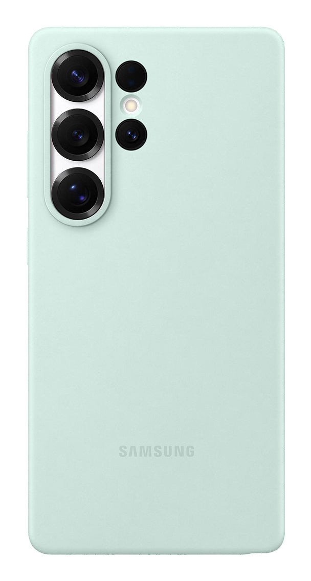 Capac protectie spate Silicone Case Galaxy S25 Ultra (S938) Verde Mint "EF-PS938CMEGWW"