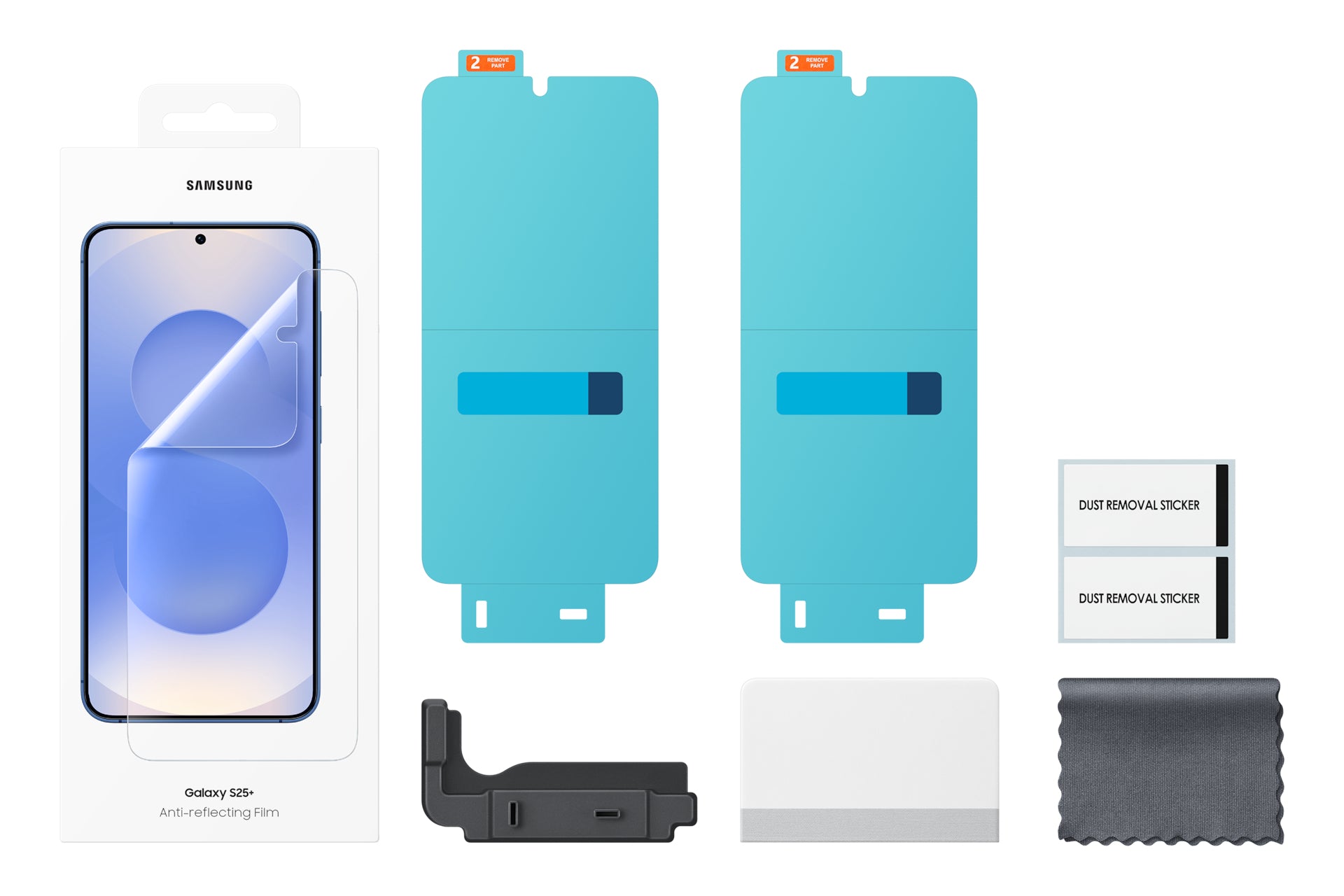 Folie de protectie Anti-Reflecting Film Galaxy S25 Plus (S936) Transparent "EF-US936CTEGWW"