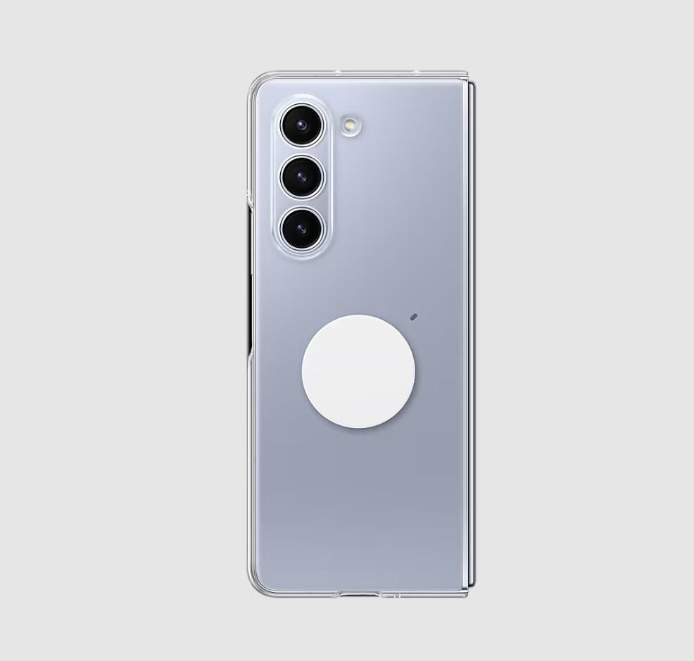 HUSE Smartphone Samsung Z Fold5 Clear Case Transparent 