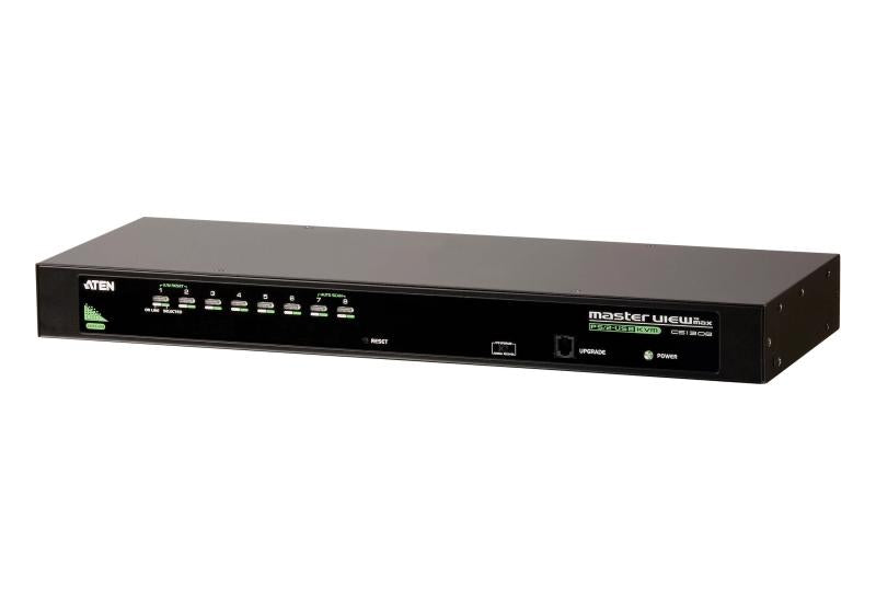 ATEN 8-Port PS/2-USB  VGA KVM Switch /Cascade