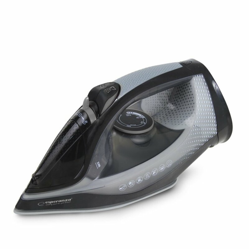 Fier de calcat Esperanza Satin EHI011 fara fir 2600W ceramica Negru "EHI011"
