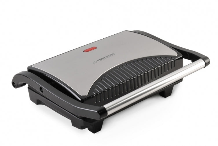 Gratar electric Esperanza Taleggio EKG006 750W Negru-Argintiu "EKG006"