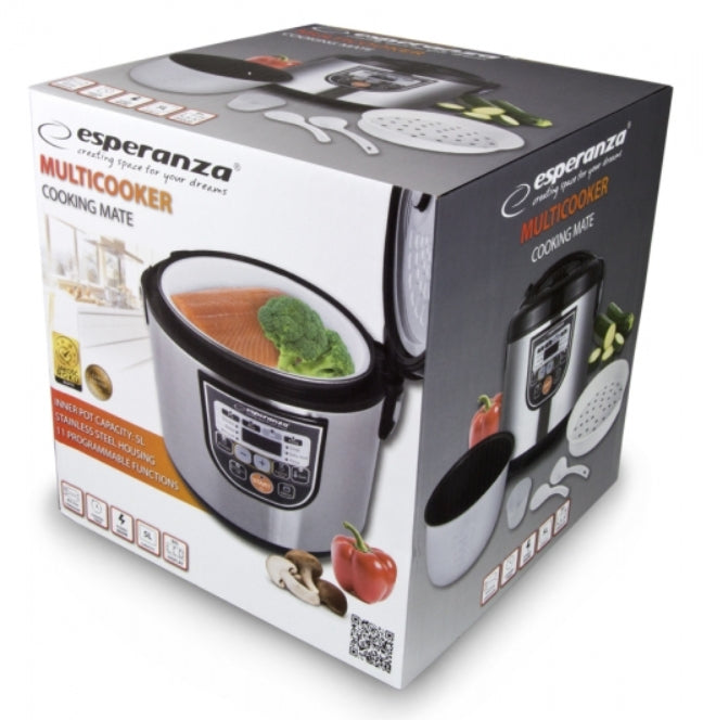 Multicooker Esperanza Mate EKG011 4l 860W Inox "EKG011"