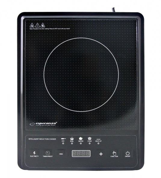 Plita cu inductie Esperanza Krakatau EKH011 2000W Negru "EKH011"