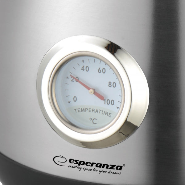 Fierbator electric Esperanza Thames EKK029 cu termometru 2200W 1.7lInox "EKK029"