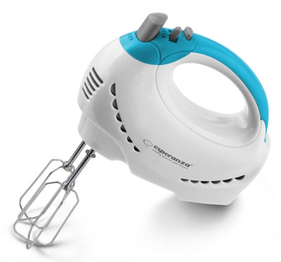 Mixer de mana Esperanz Tiramisu EKM010 300W Alb/Albastru "EKM010"