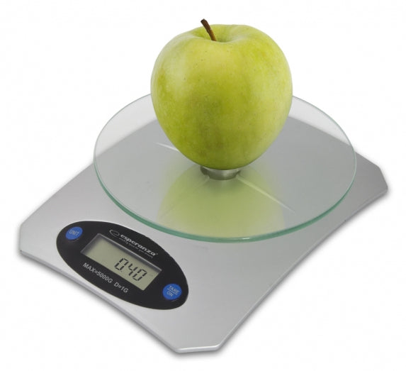 Cantar de bucatarie cu bol Esperanza Avocado EKS006 max 5kg Gri "EKS006"