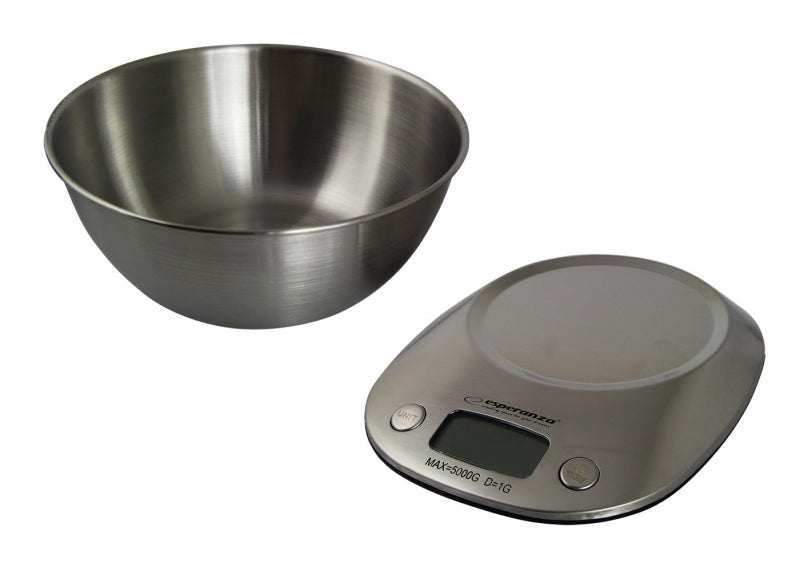 Cantar de bucatarie Esperanza LYCHEE EKS008 max. 5kg Inox "EKS008"