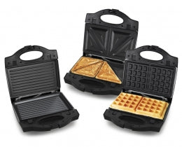 Prajitor de paine tip Sandwich Maker Esperanza Mufuletta EKT005 700W Negru/Gri "EKT005"