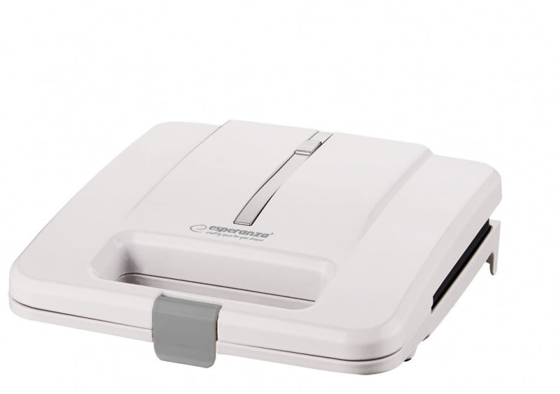 Prajitor de paine tip Sandwich maker Esperanza Parmigiano EKT010W 1000W Alb "EKT010W"