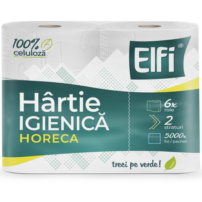 Elfi Hartie Igienica 6ROLE 2STR 300 g Horeca