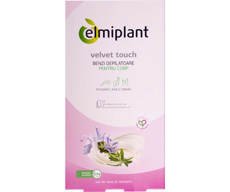 Elmiplant Benzi Depilatoare Corp 12 buc