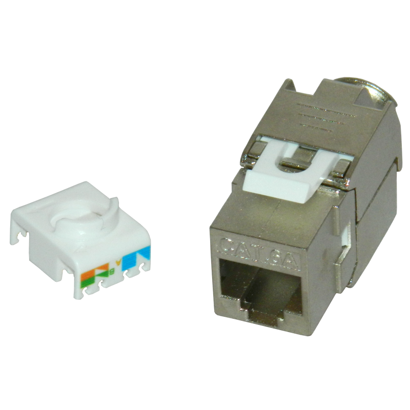 Keystone cat6A FTP, toolless - EMTEX, "EMT-KJ6A-FTP"