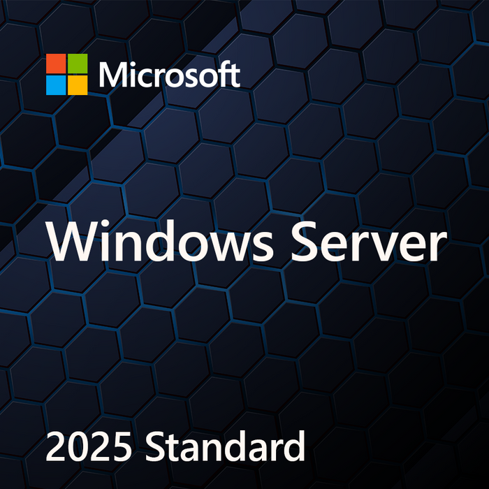 Microsoft Windows Svr Std 2025 64Bit English 1pk DSP OEI DVD 16 Core "EP2-25187" – Licente Microsoft