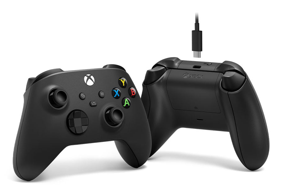Wireless Controller + USB-C Cabel 2,7m Carbon Black, fur PC / Xbox One / S / X "EP2-29944"