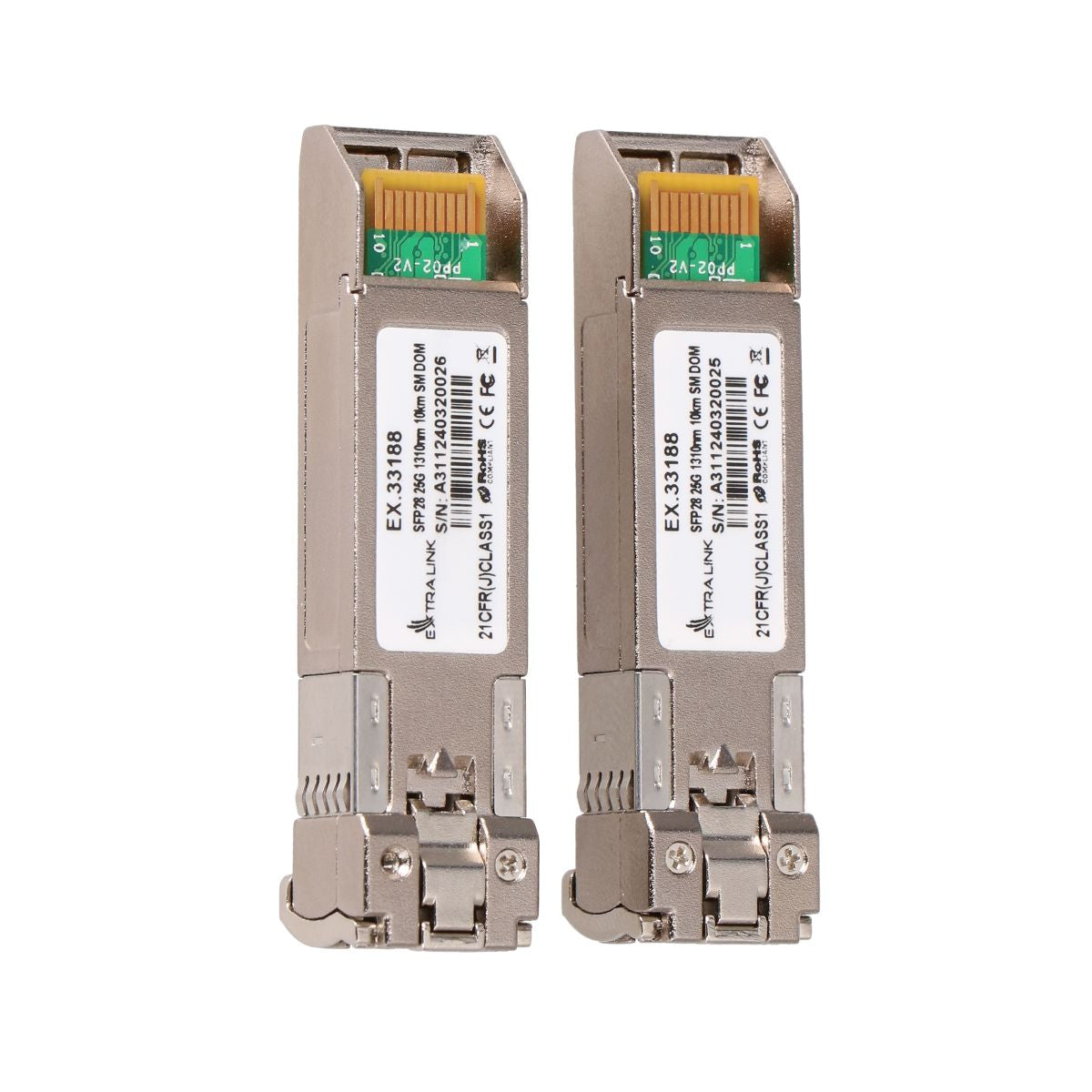 Extralink SFP28 25G 2-Pack 10km DOM "EX.33188"