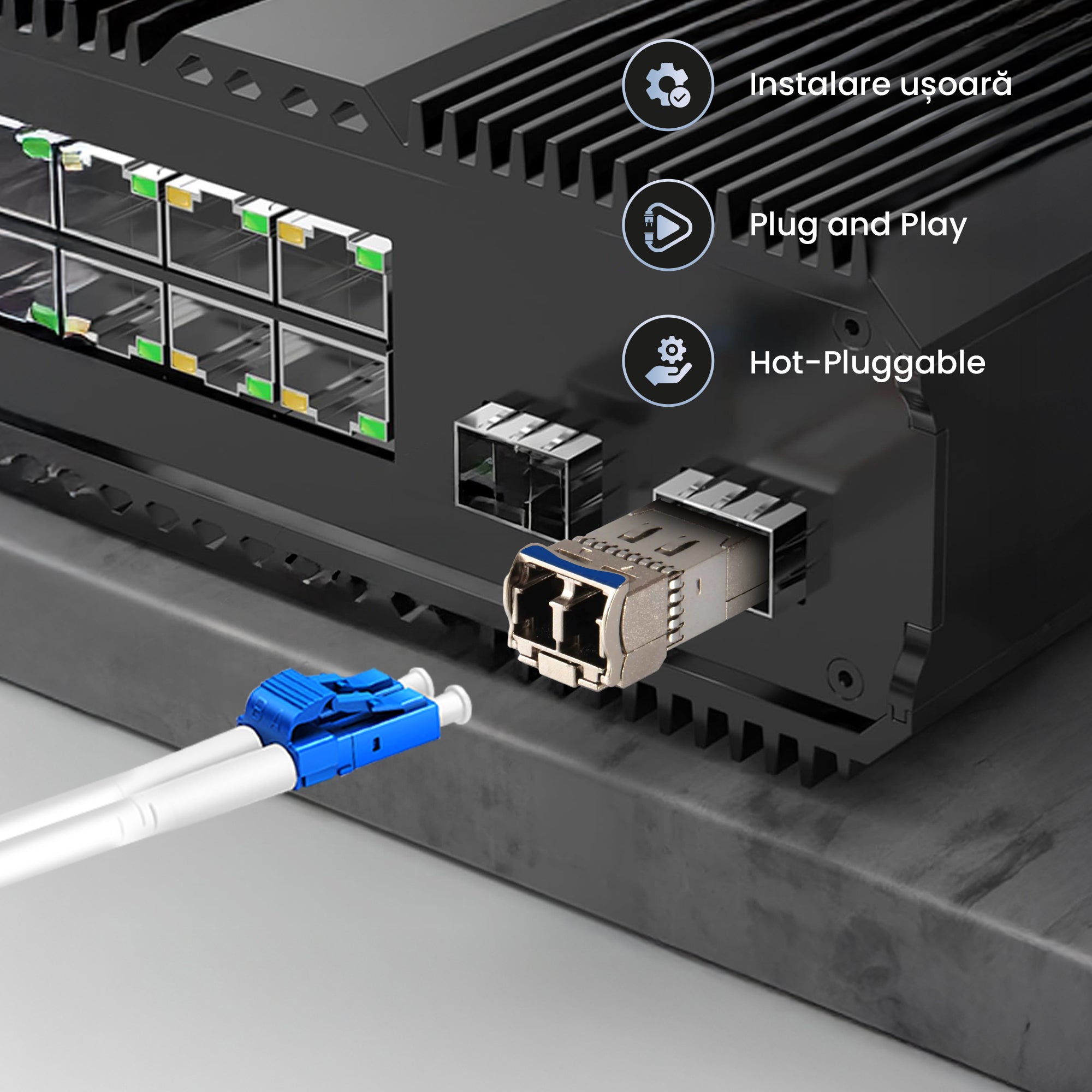 Extralink SFP28 25G 2-Pack 10km DOM "EX.33188"