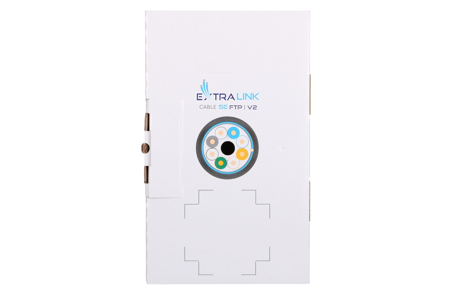 Extralink cablu retea de exterior FTP Cat.5E full cupru 305M "EX.8710"