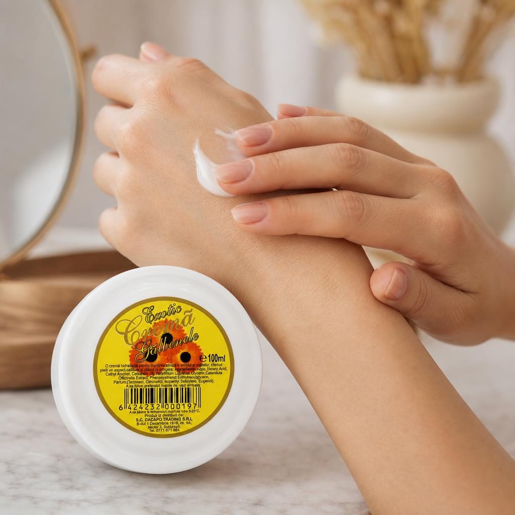 Exotic Crema, 100 ml, Hidratanta Ten si Maini Galbenele