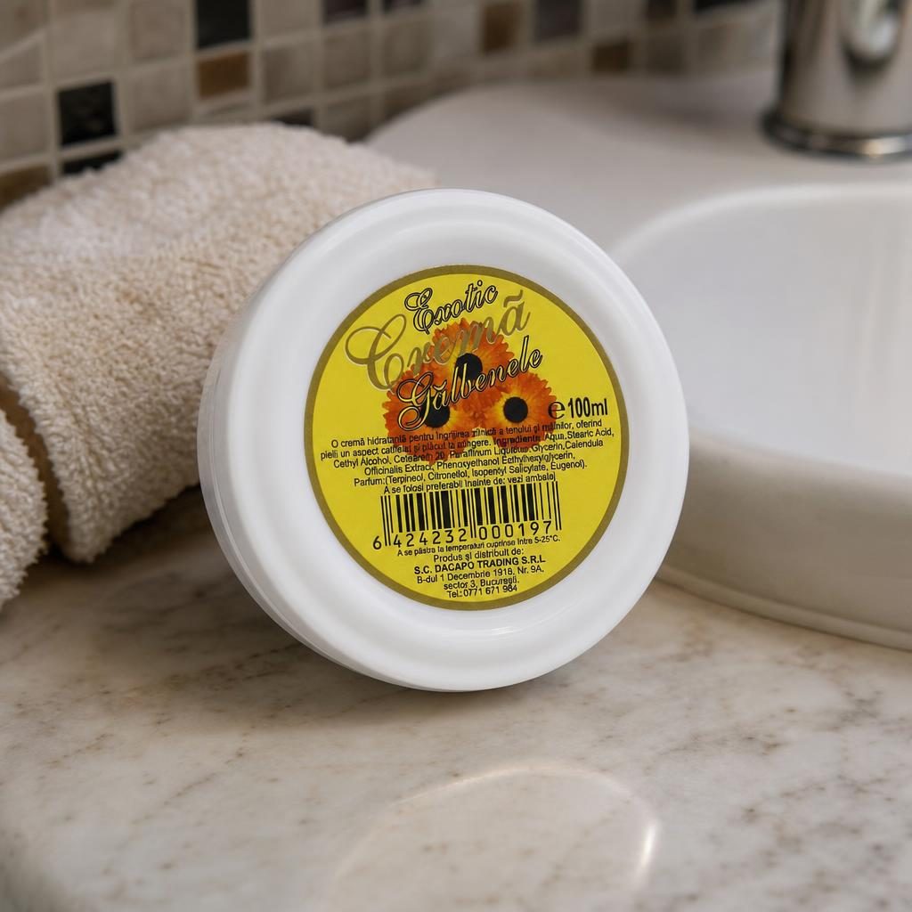 Exotic Crema, 100 ml, Hidratanta Ten si Maini Galbenele