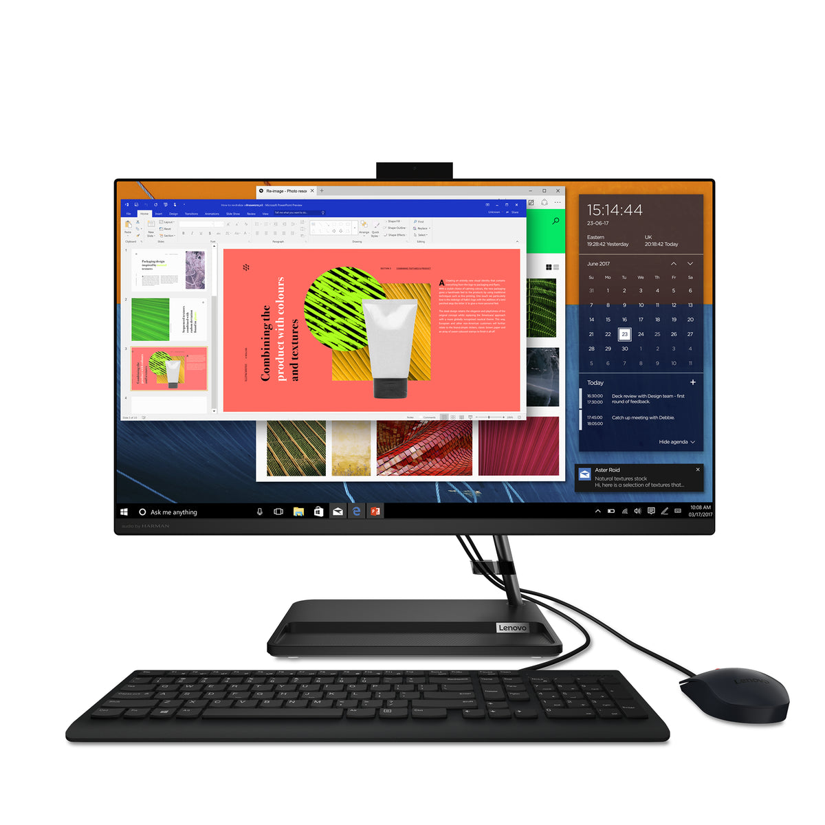 Lenovo AIO 3 27 NT FHD R5 7430U 16 512 UMA DOS 