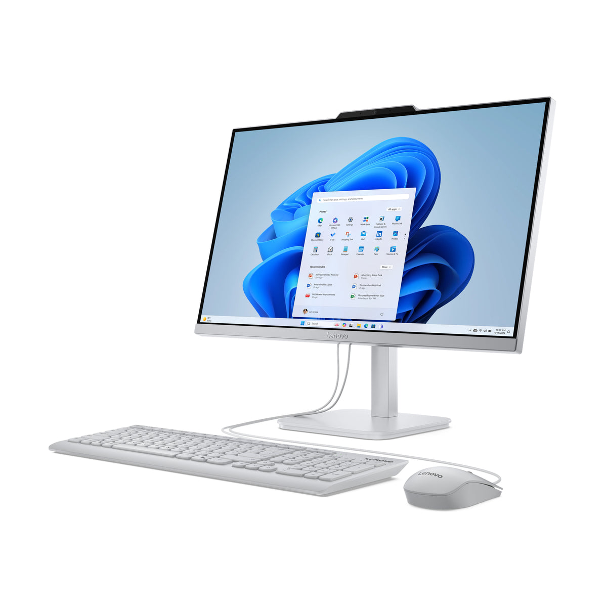 Lenovo AIO A100 23.8 FHD I3-N305 16 512 UMA DOS 