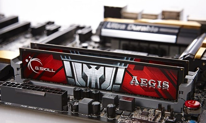Memorie G.Skill AEGIS F3-1600C11S-8GIS - DDR3 - 8 GB - DIMM 240-pin - unbuffered 