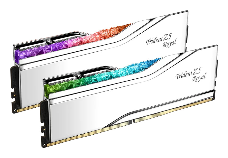 G.Skill Trident Z5 Royal 32GB DDR5 6400MHz CL30 Dual Channel Kit Silver 