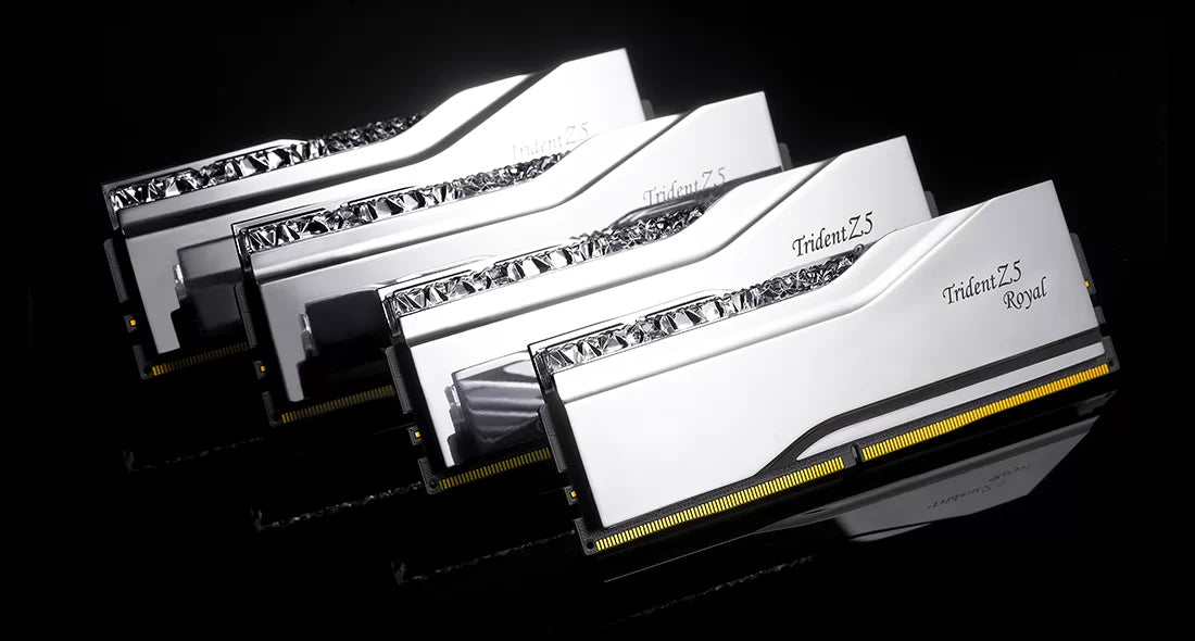 G.Skill Trident Z5 Royal 32GB DDR5 6400MHz CL30 Dual Channel Kit Silver 