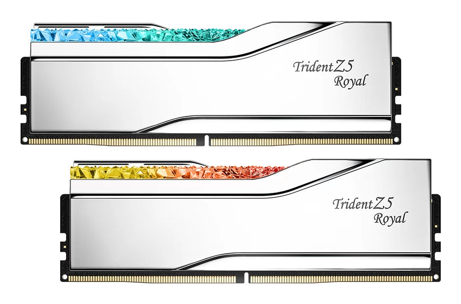 G.Skill Trident Z5 Royal 32GB DDR5 6400MHz CL30 Dual Channel Kit Silver 