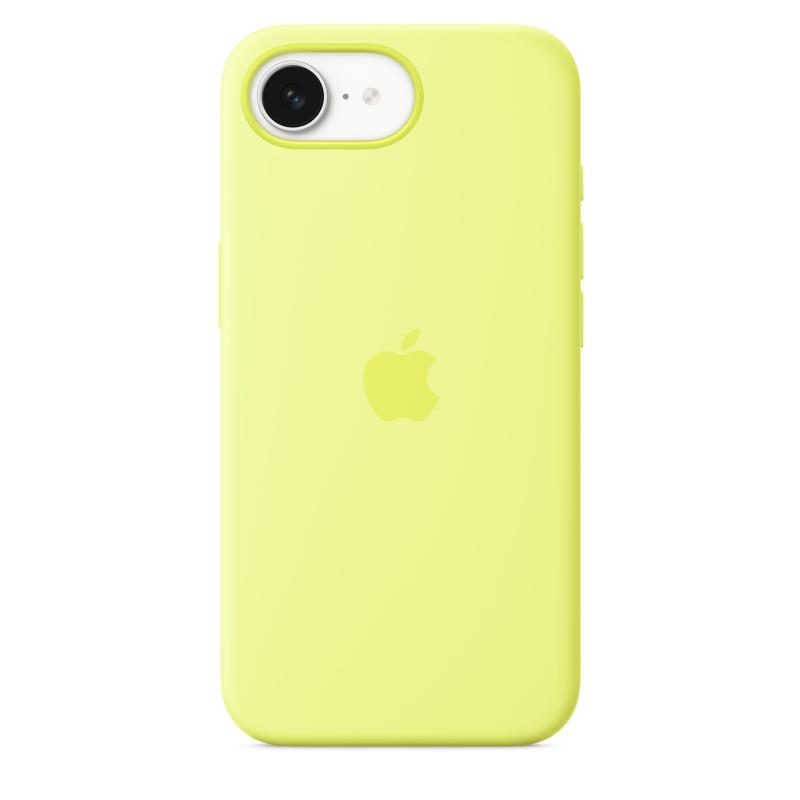 iPHONE Case 16E Silicone Yw (iPhone 16e Silicone Case - Neon Yellow)