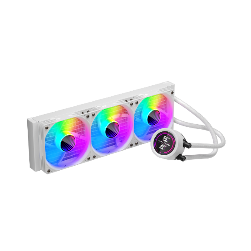 Cooler 1STPLAYER Thunderstorm TS4 360 Wh (Cooler Procesor 1stPlayer Thunderstorm TS4 360)