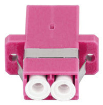 Adapt. fibra optica MM LC/UPC duplex OM4 "FA-LCUP-MD41-0001-VT"