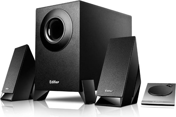 BOXE EDIFIER 2.1, RMS:8.5W(2x2W,1x4.5W),telecomanda pe fir,black;raport semnal-zgomot:85dBA,frecv rasp-sateliti:150Hz-20kHz,subwoofer:20Hz -170kHz, black,"M1360"-392150 M1360