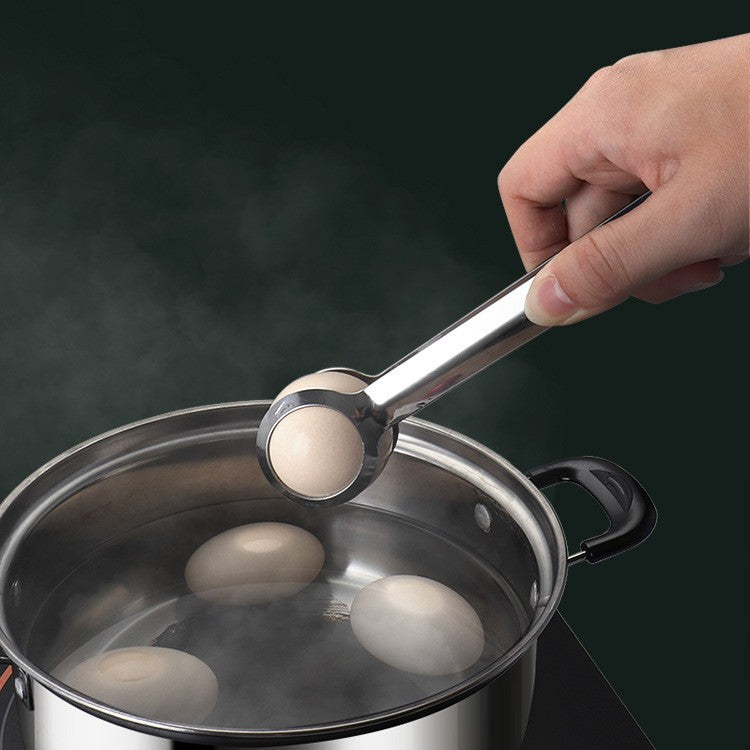 Cleste de Bucatarie, Multifunctional, pentru Oua/Alimente/Salata, din Otel Inoxidabil, Gri