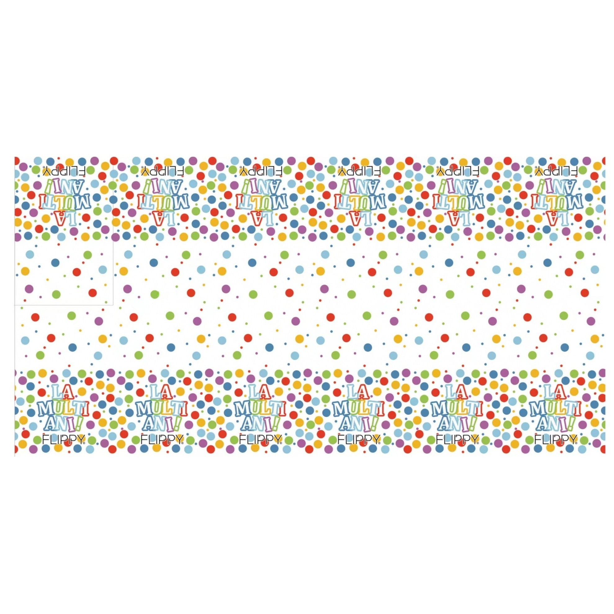 Fata de Masa Dreptunghiulara, Colectia LA MULTI ANI, 137 x 274 cm, din Plastic PE, Impermeabila, Multicolor