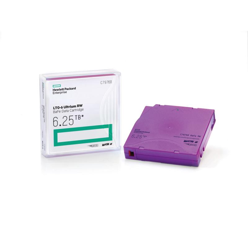 HPE LTO-6 Ultrium 6.25TB MP Rw Data Tape (HPE LTO-6 Ultrium 6.25TB Rw Data Cartridge)