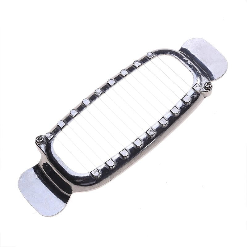 Feliator de Alimente, pentru Branza, Unt, Oua, din Aluminiu, 19.5 x 6.5 x 2 cm, Argintiu