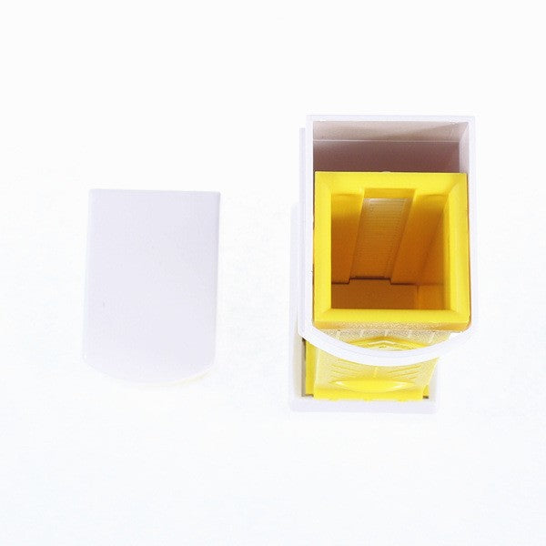 Feliator manual de unt material plastic, design usor si practic, 20x6x8.5 cm, Butter Cutter, alb