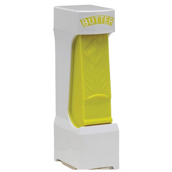 Feliator manual de unt material plastic, design usor si practic, 20x6x8.5 cm, Butter Cutter, alb