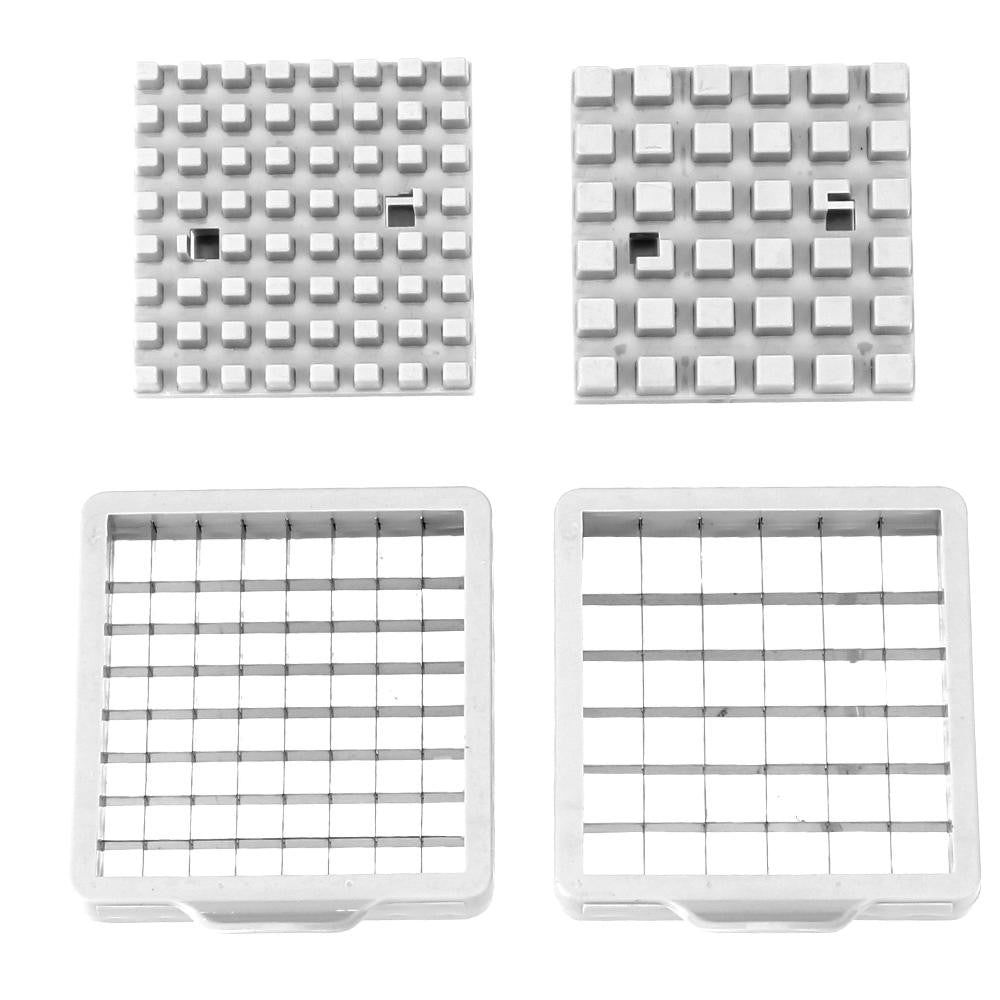 Feliator manual pentru cartofi pai si legume, din inox, cu 2 dimensiuni de feliere, 25.5 x 11.7 cm, argintiu
