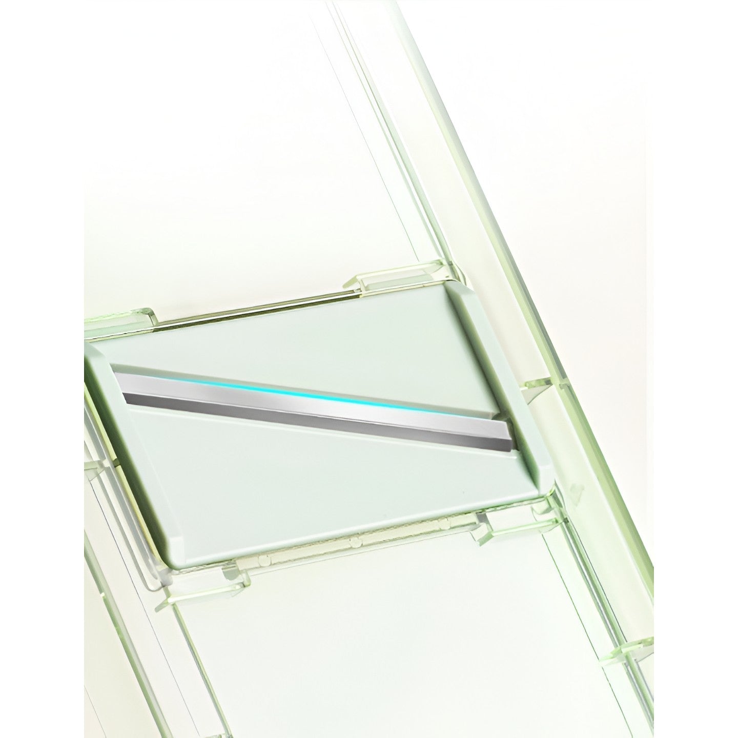 Feliator Multifunctional, 6 in 1, pentru Fructe si Legume, 9 Piese, Maner, Lame de Inox, Recipient Stocare, Protectie Mana, ABS, 35x12x9.4 cm, Verde