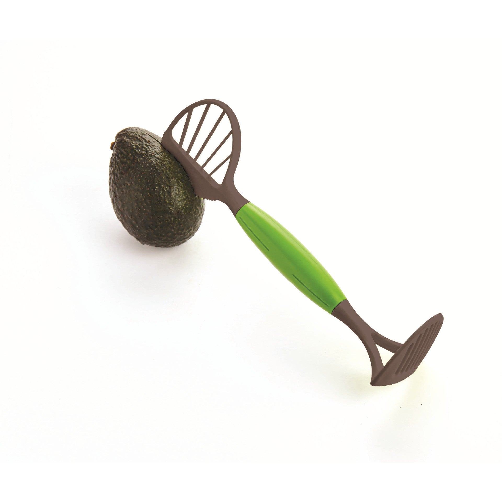 Feliator Multifunctional pentru Avocado, pentru Taierea in Cubulete si Pasare, pentru Bucatarie, Preparare Guacamole, ABS, 24x7x6 cm, Verde