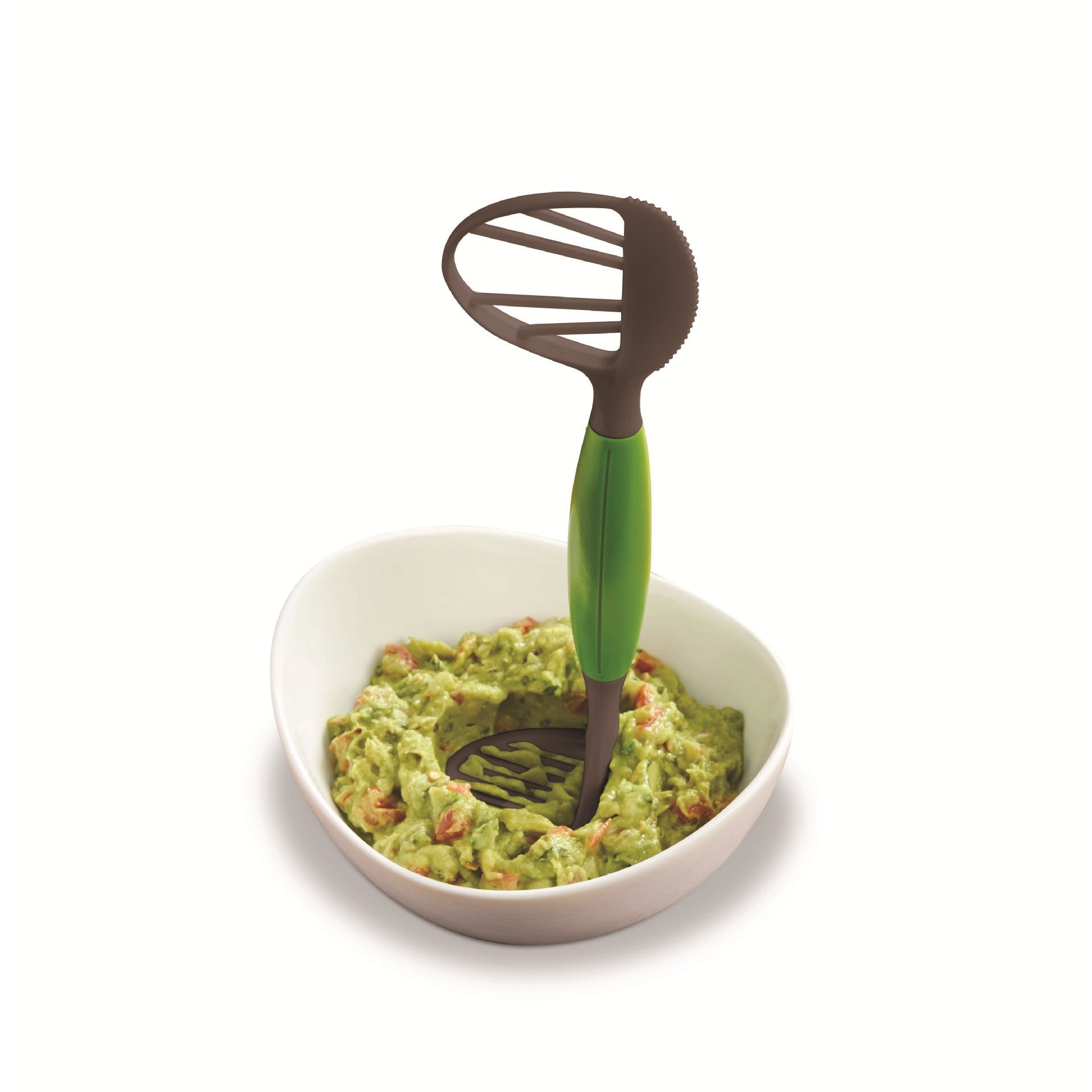 Feliator Multifunctional pentru Avocado, pentru Taierea in Cubulete si Pasare, pentru Bucatarie, Preparare Guacamole, ABS, 24x7x6 cm, Verde